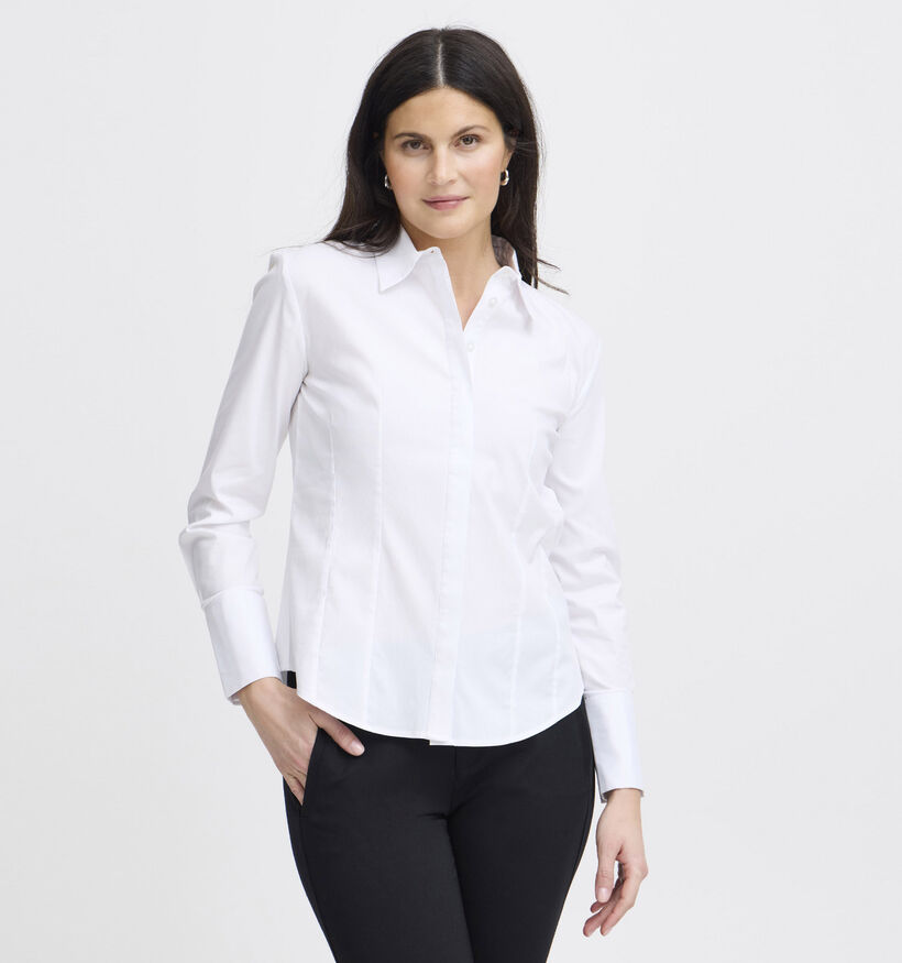 Fransa Zashirt Witte Hemd voor dames (378670)