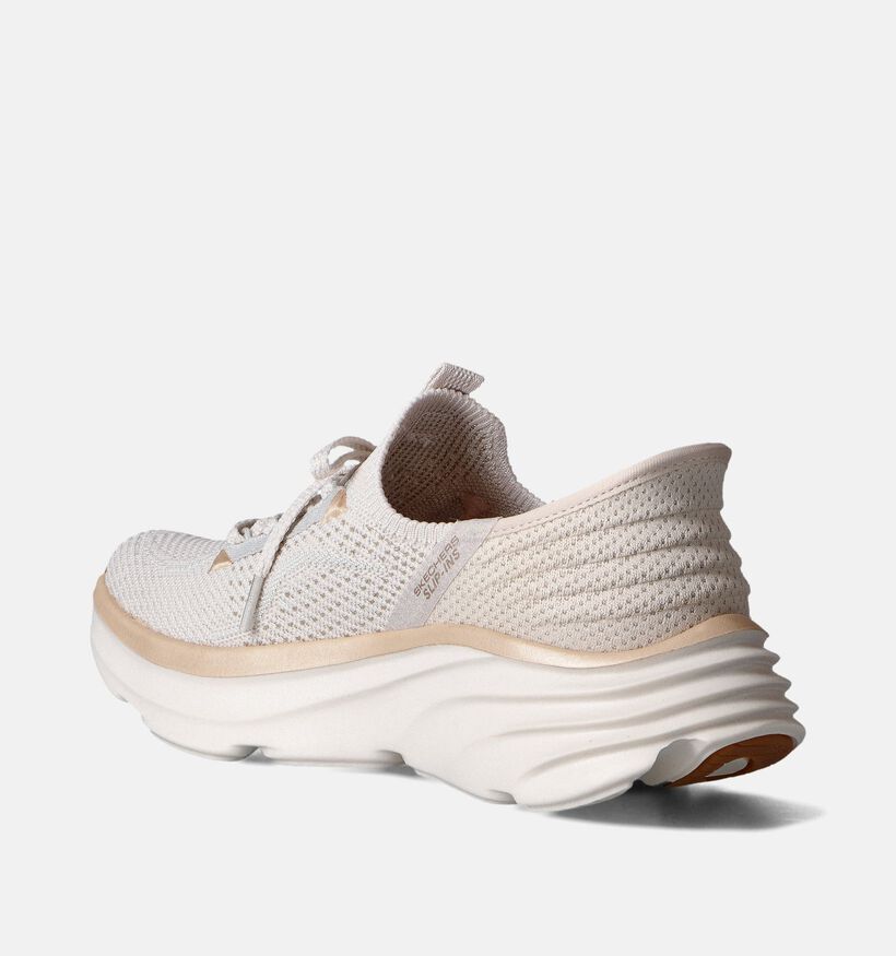 Skechers D'Lux Vapor Witte Sneakers voor dames (359725)