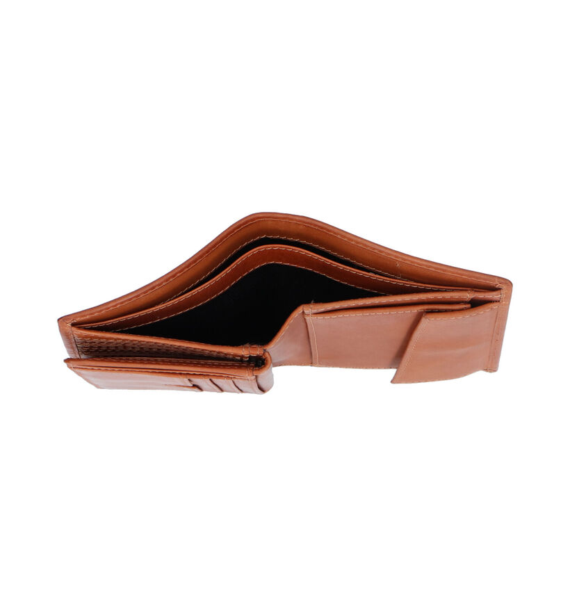 Maverick Portefeuille en Cognac pour hommes (322619)