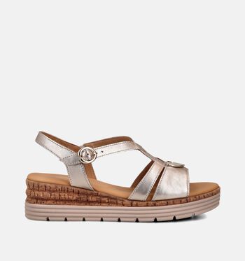 Gabor Sandales Noir/Or