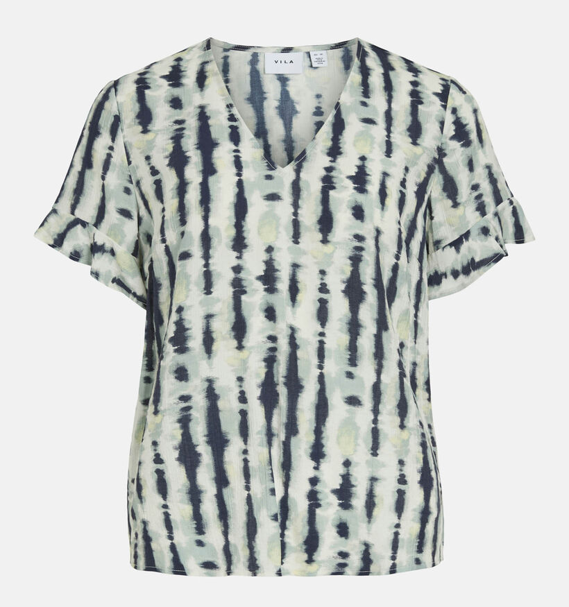 Vila Bavina Blauwe T-shirt voor dames (374295)