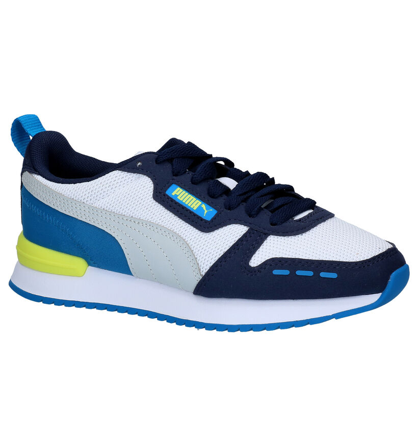 Puma R78 Baskets en Blanc/Noir en simili cuir (301343)