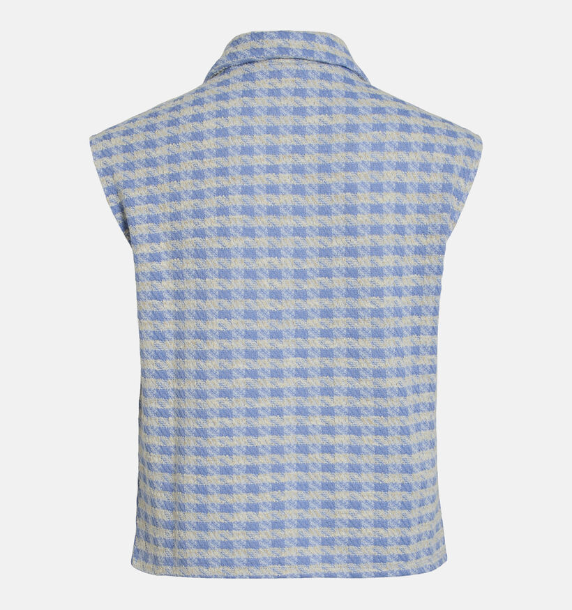 Vila Gesta Blauwe Vest zonder mouwen voor dames (359468)