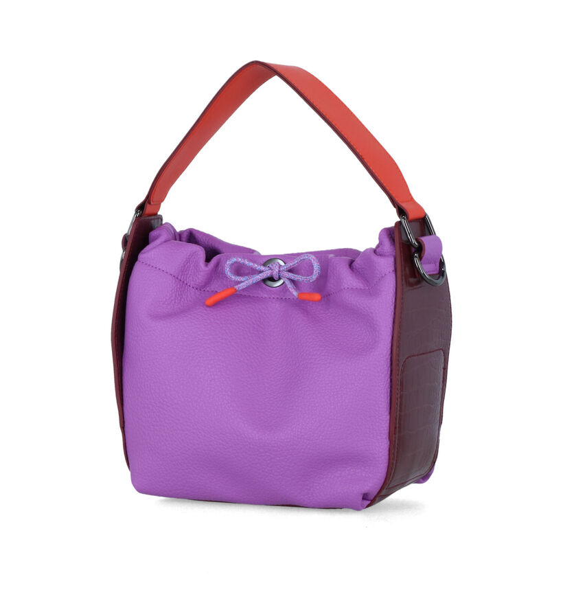 Hvisk League Small Vegan Sac à main en Violet pour femmes (318523)