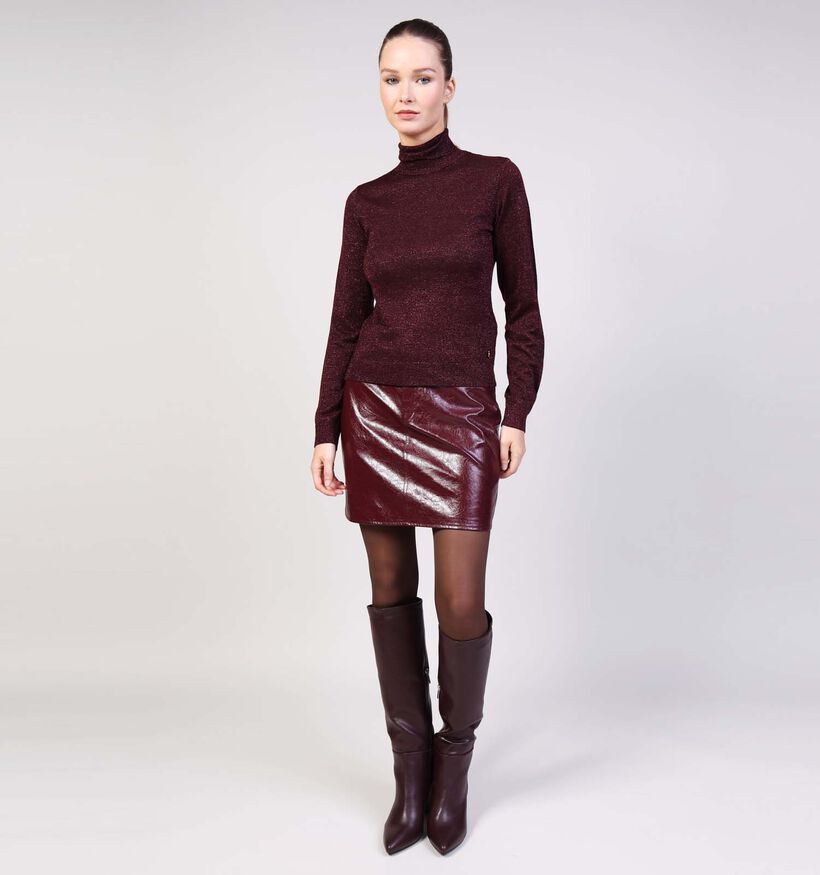 Mexx Feminine Bordeaux Coltrui voor dames (365616)