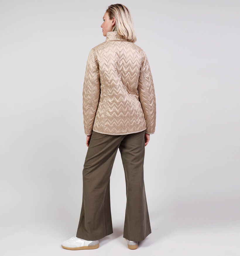 Barbara Lebek Manteau court en Beige pour femmes (372089)