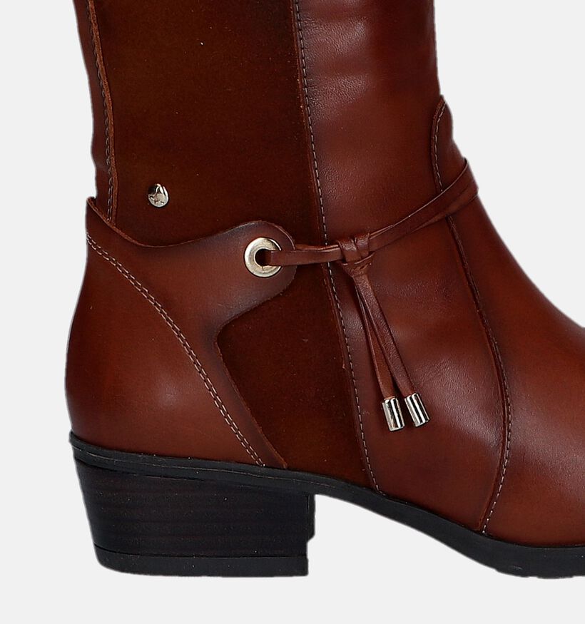 Pikolinos Daroca Bottes longues en Cognac pour femmes (329665)