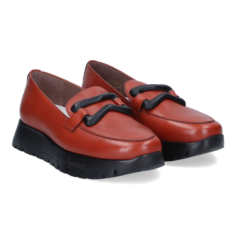 Wonders Chaussures à enfiler en Orange foncé pour femmes (317239) - pour semelles orthopédiques
