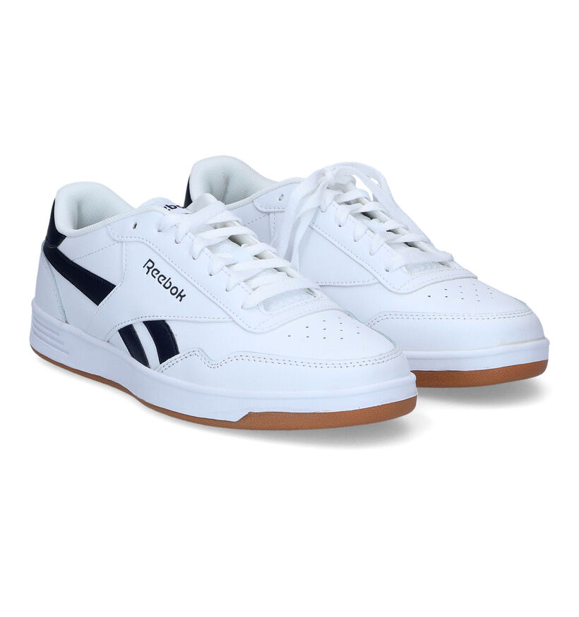Reebok Royal Techqu Baskets en Blanc pour hommes (324814) - pour semelles orthopédiques