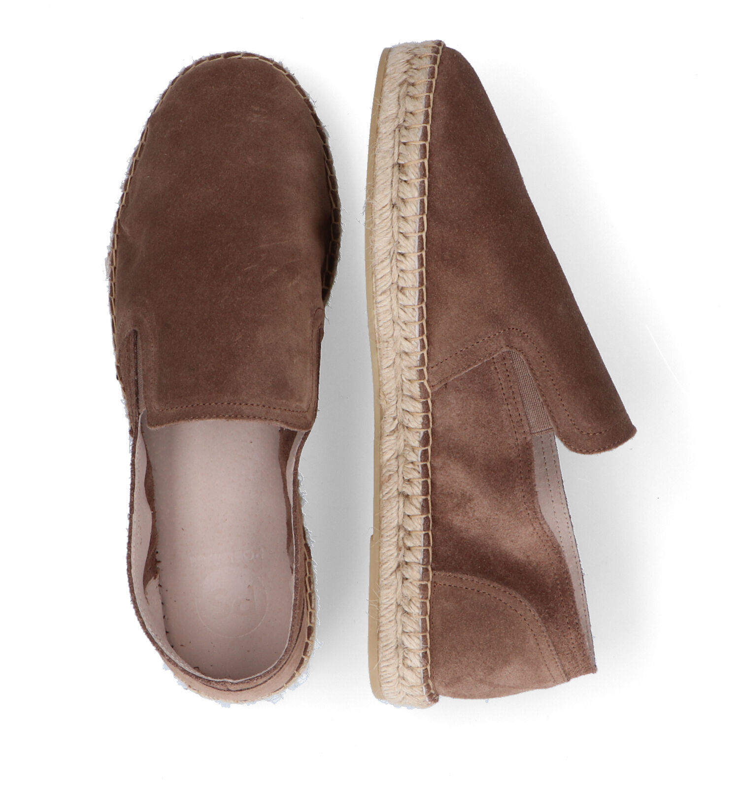 Poelman Taupe Espadrilles Heren Lage schoenen Online op TORFS.BE
