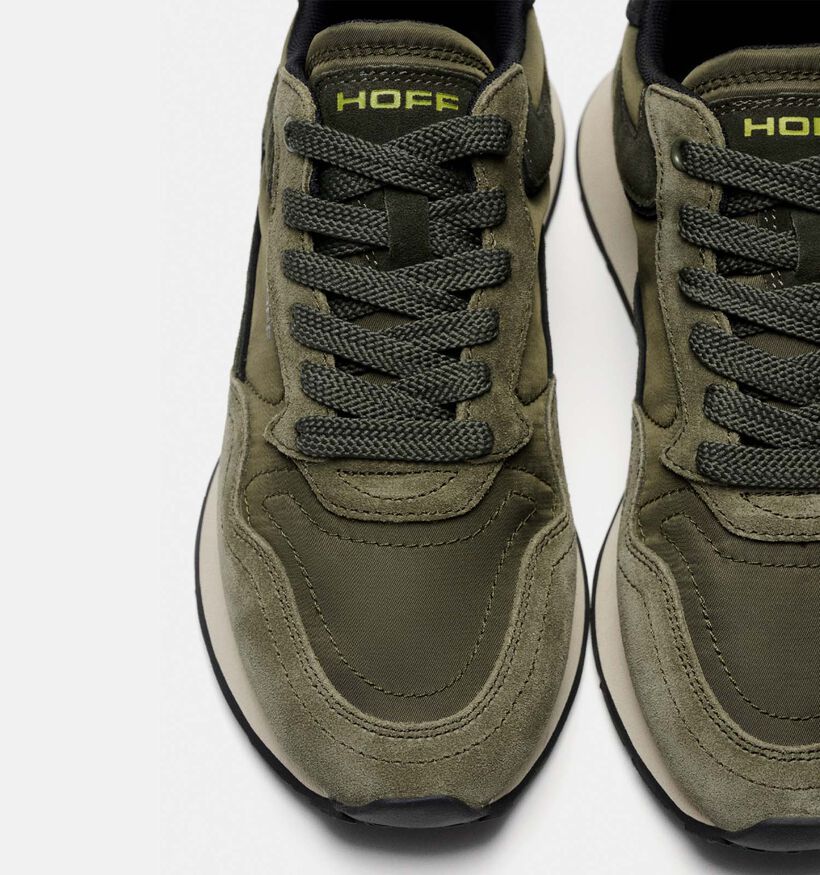 HOFF City Chaussures plates en Vert kaki pour hommes (377275)