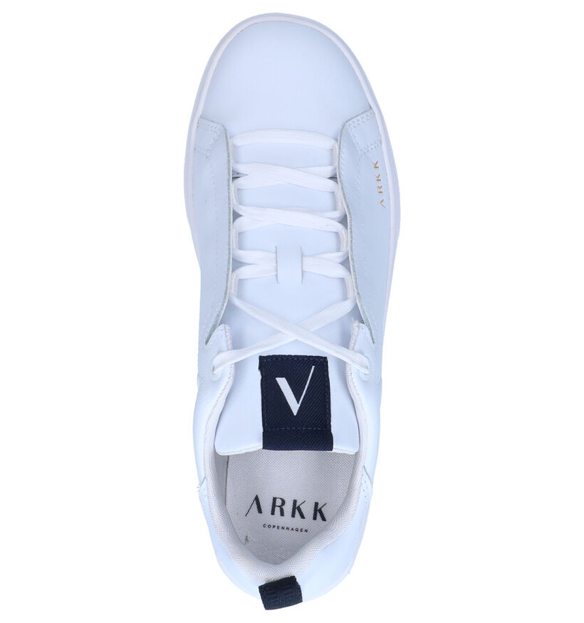 ARKK Uniklass Leather Baskets en Blanc en cuir (270978)