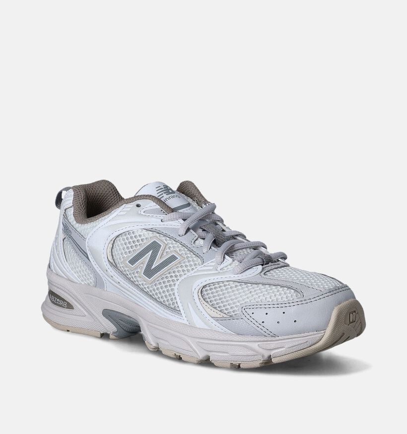 New Balance U 530 Baskets en Écru pour femmes (349727) - pour semelles orthopédiques