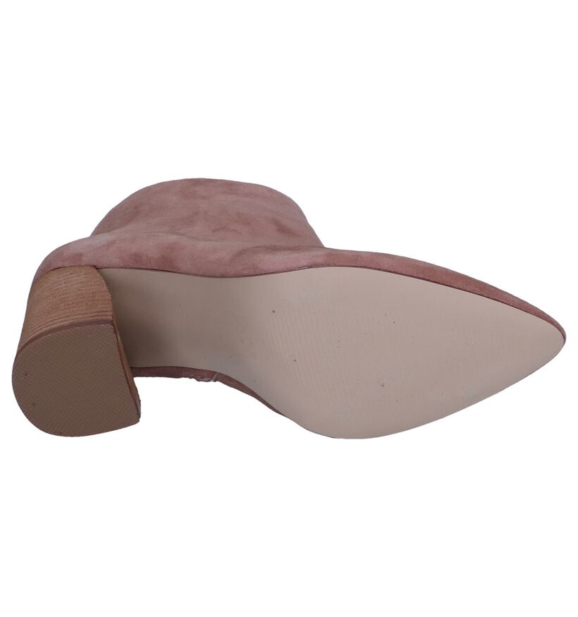 Steve Madden Bottillons en Rose foncé en daim (241572)