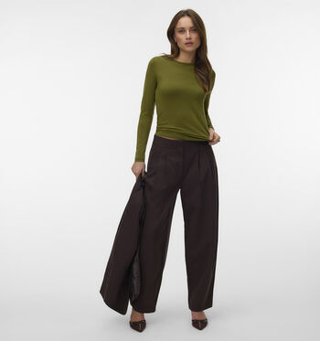 Vero Moda T-shirts Bordeaux/Groen