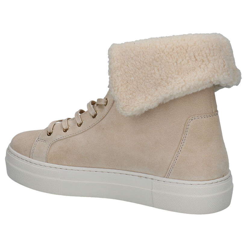 Scapa Ecru Boots in daim (297904)