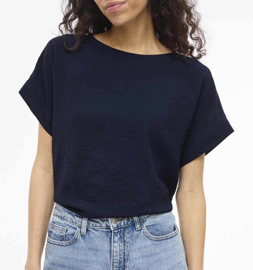Vila Josa Donkerblauwe T-shirt voor dames (368065)