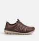 Skechers Graceful Cozy Hug Donkerbruine Sneakers voor dames (376928)