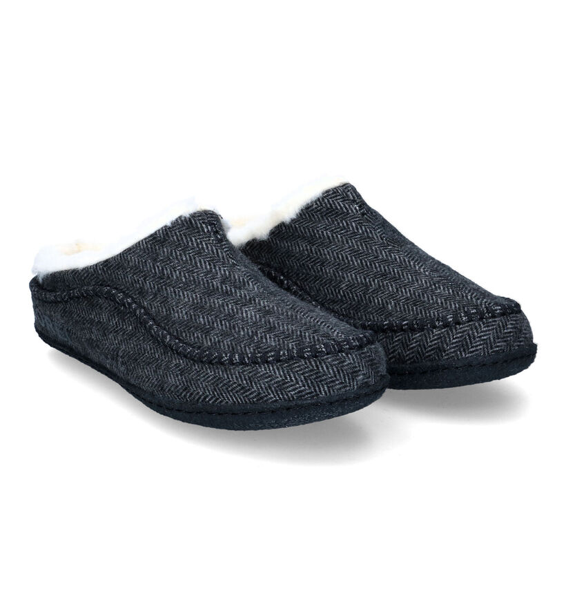 Sorel Lanner Ridge Zwarte Pantoffels voor heren (312649)