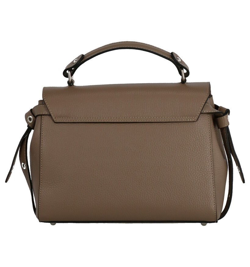 Piumelli Bruxelles Taupe Handtas in leer (270247)