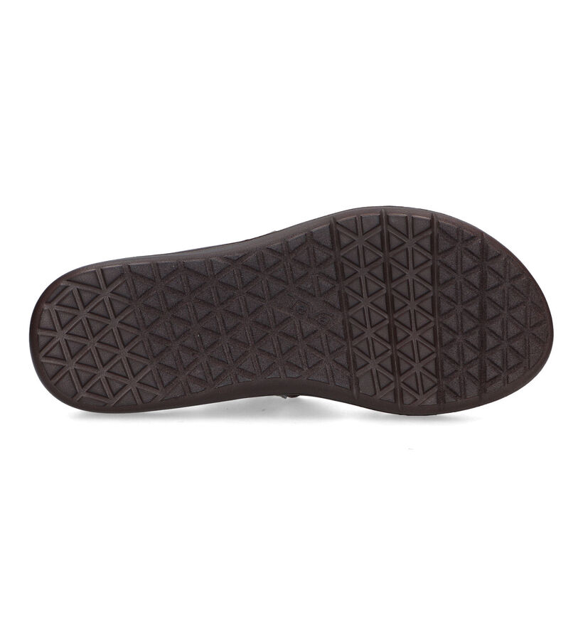 Teva Voya Strappy Sandales en Écru pour femmes (338820)