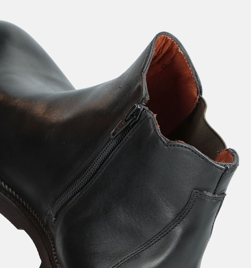 Ambiorix Poggio Bottines Chelsea en Noir pour hommes (365005) - pour semelles orthopédiques