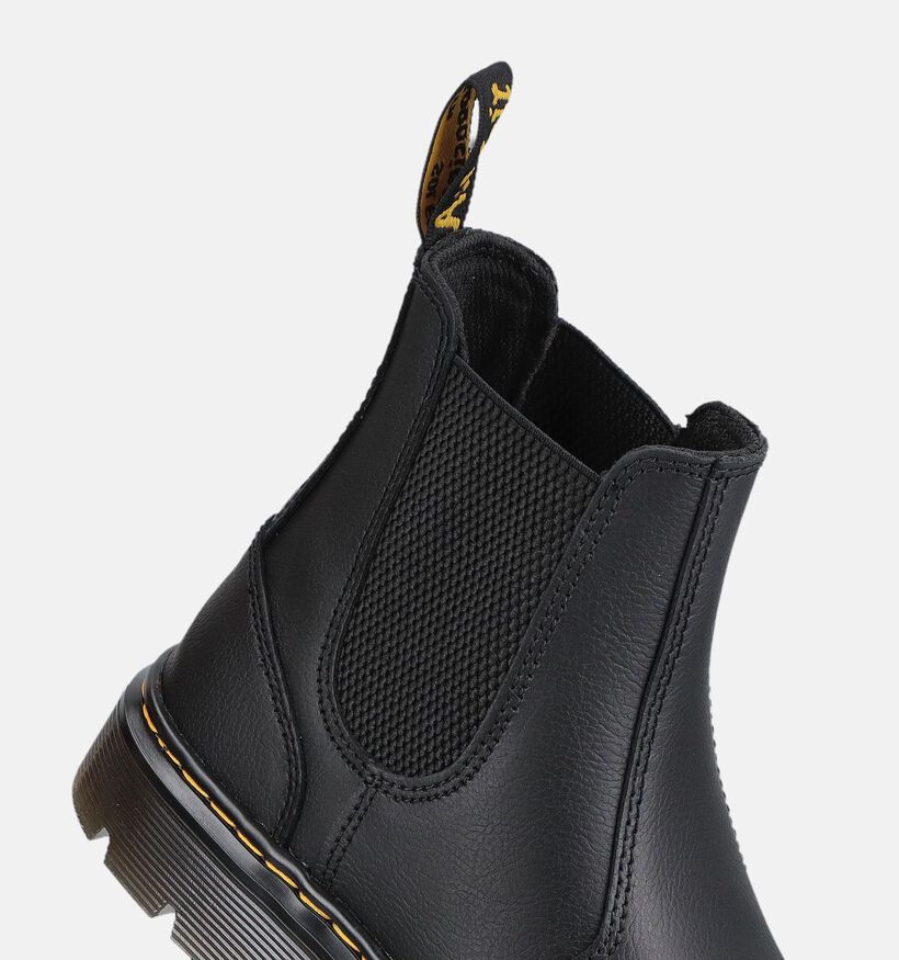 Dr. Martens Aprile Chelsea Bottines en Noir pour femmes (375768) - pour semelles orthop&eacute;diques