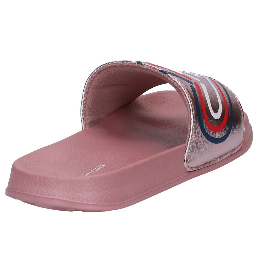 Tommy Hilfiger Roze Badslippers in kunststof (285697)