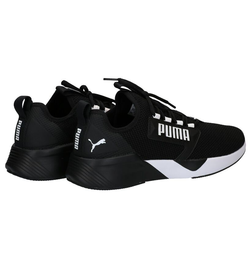 Puma Retaliate Baskets en Noir en textile (288557)