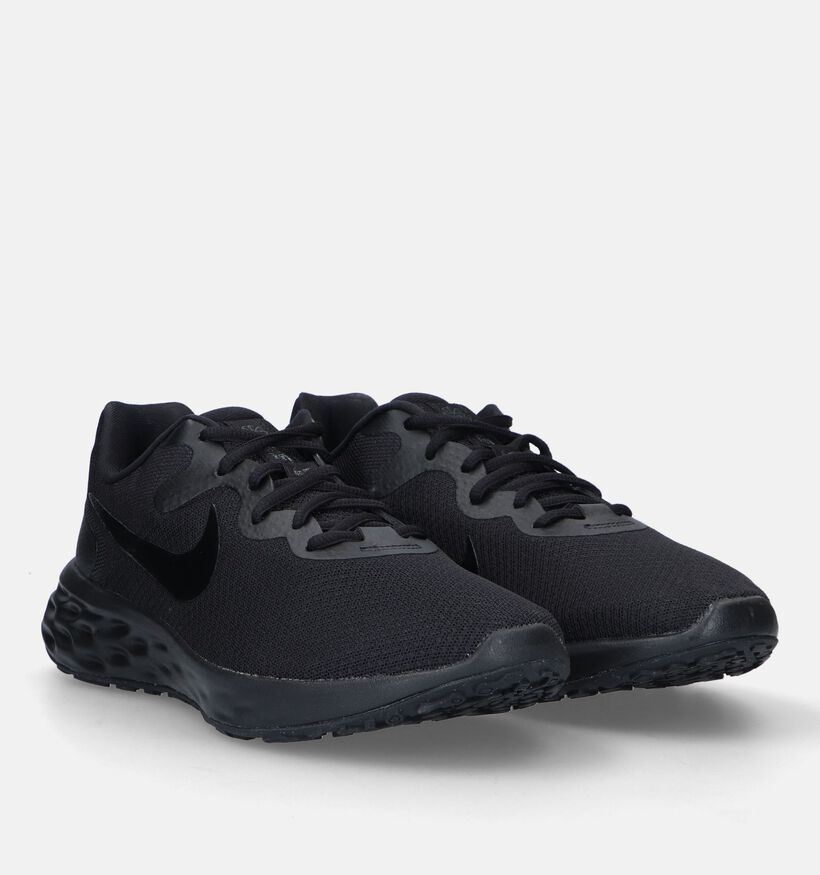 Nike Revolution 6 Next Nature Baskets en Noir pour hommes (325153)