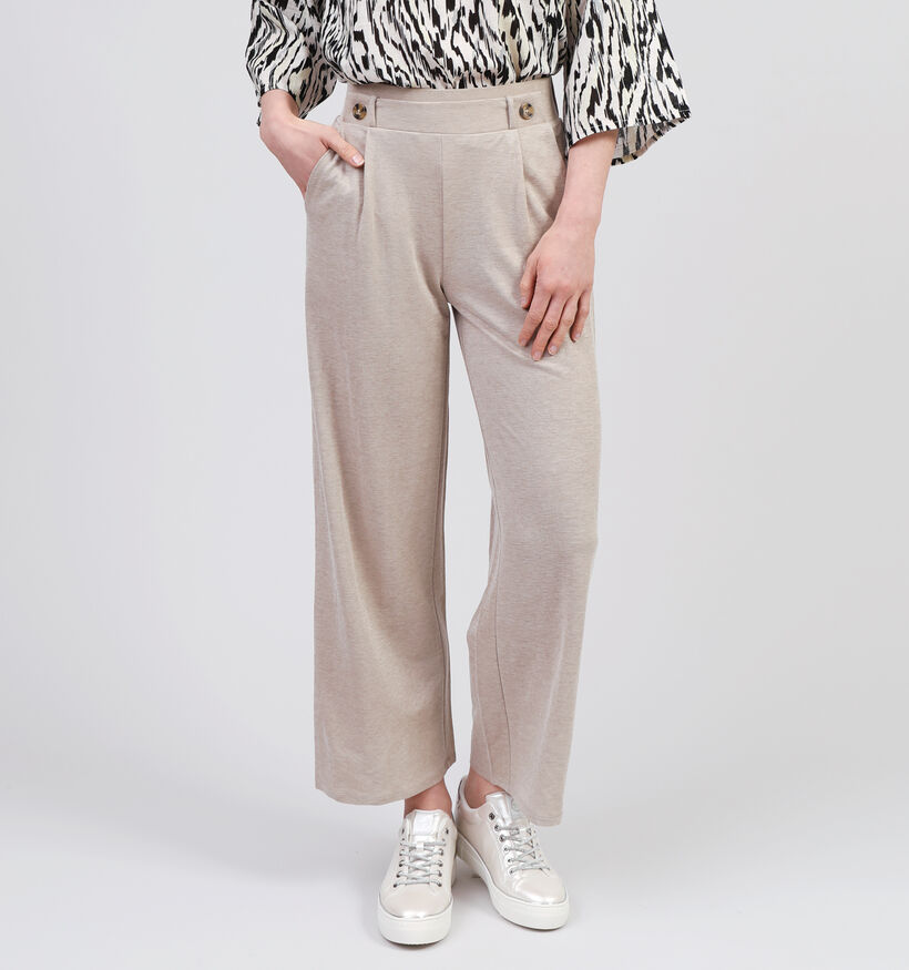 JDY Birdie Geggo Pantalon large en Beige L32 pour femmes (353277)