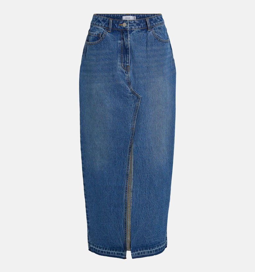 Vila Nete Jupe en jeans en Bleu pour femmes (334176)