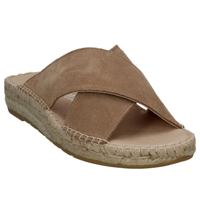 Macarena Bety Mules en Lila en nubuck (298965)