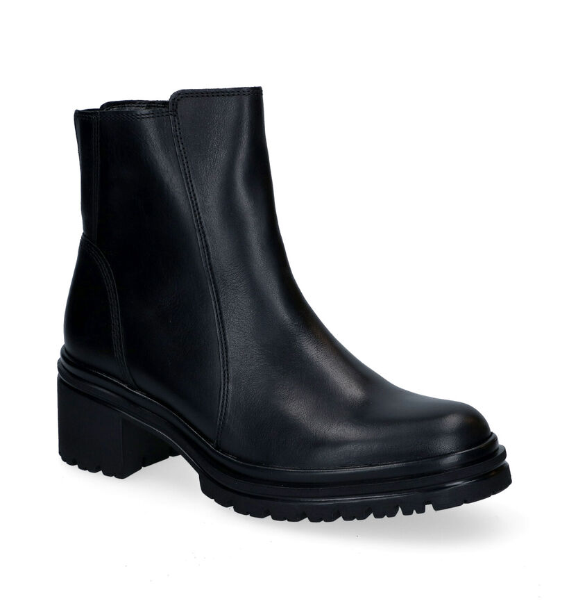 Gabor Best Fitting Bottillons en Noir en cuir (297249)