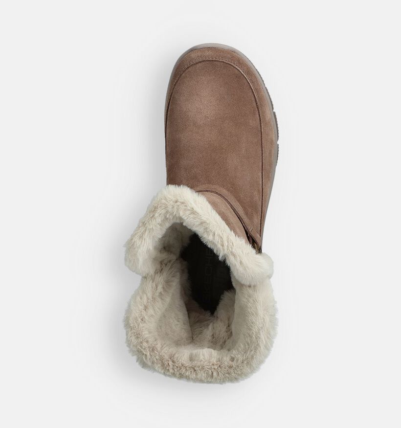 Skechers Boots en Taupe pour femmes (362133)
