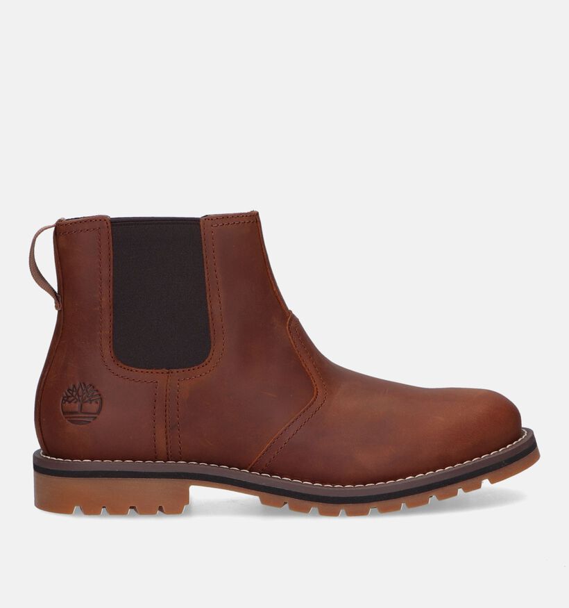 Timberland Larchmont II Chelsea Cognac Bottines voor heren (328648) - geschikt voor steunzolen