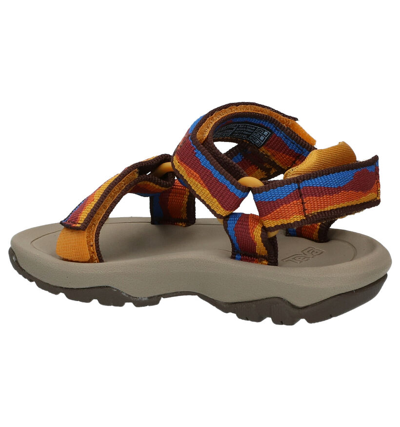 Teva Hurricane Blauwe Sandalen in stof (286623)