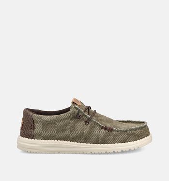 HEYDUDE Lage schoenen Taupe/Blauw/Groen