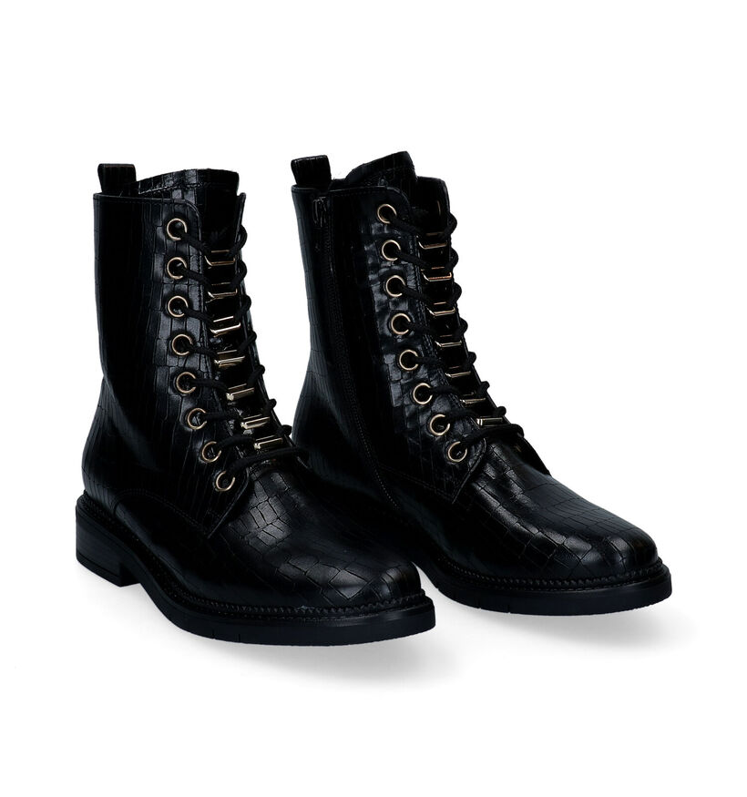 Gabor OptiFit Bottines en Noir pour femmes (297220) - pour semelles orthopédiques