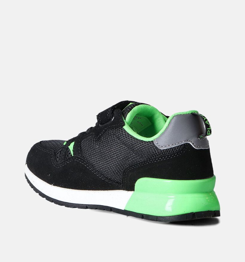 Replay Shoot Zwarte Sneakers voor jongens, meisjes (352591) - geschikt voor steunzolen