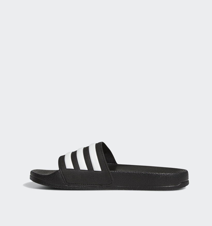 adidas Adilette Claquettes en Noir pour filles, garçons (366798)
