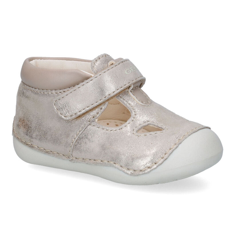 Geox Tutim Sandales pour bébé en Or pour filles (302615)