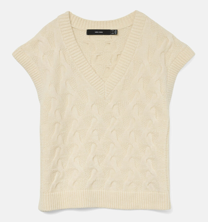 Vero Moda Piper Gilet en Beige pour femmes (361225)