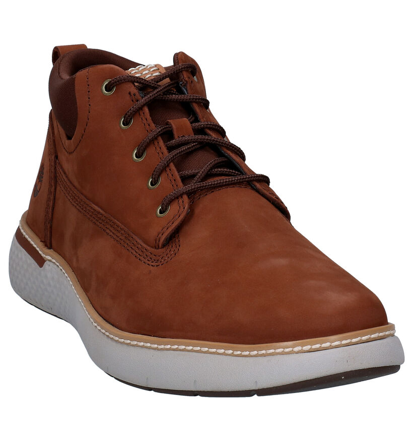 Timberland Cross Mark PT Chukka Bottines en Bleu pour hommes (330917)