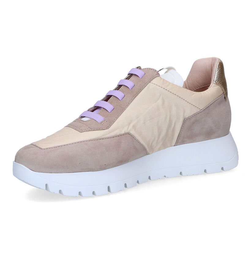 Wonders Beige Lage Schoenen voor dames (309599) - geschikt voor steunzolen