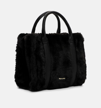 Tamaris Shoppers Zwart/Beige
