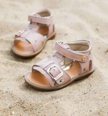 Naturino Quarzo Sandalen Wit/Beige/Roze