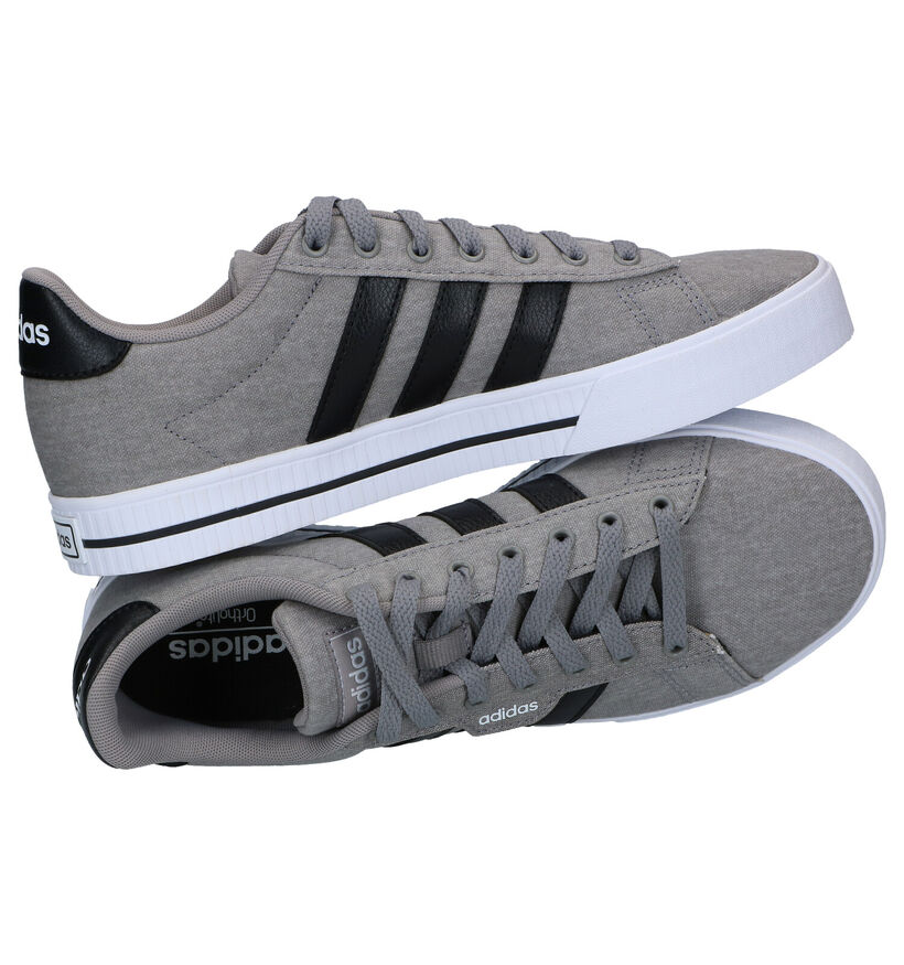 adidas Daily 3.0 Baskets en Noir pour hommes (326304) - pour semelles orthopédiques