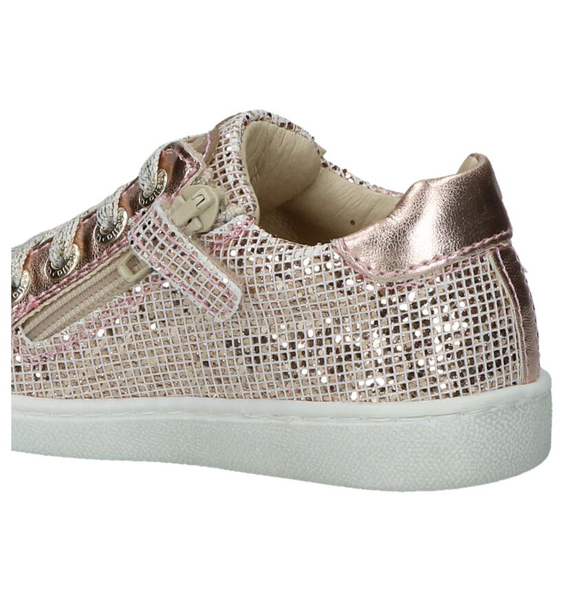 Lunella Chaussures basses en Rose en cuir (238982)