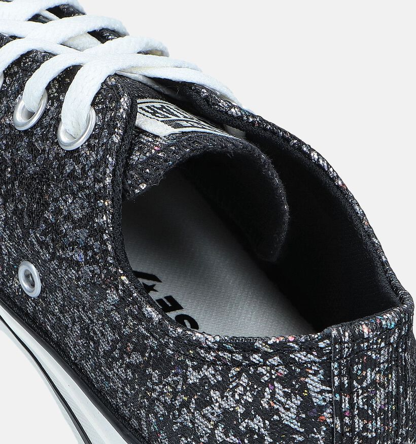 Converse CT All Star Glitter Zwarte Sneakers voor dames (348831)